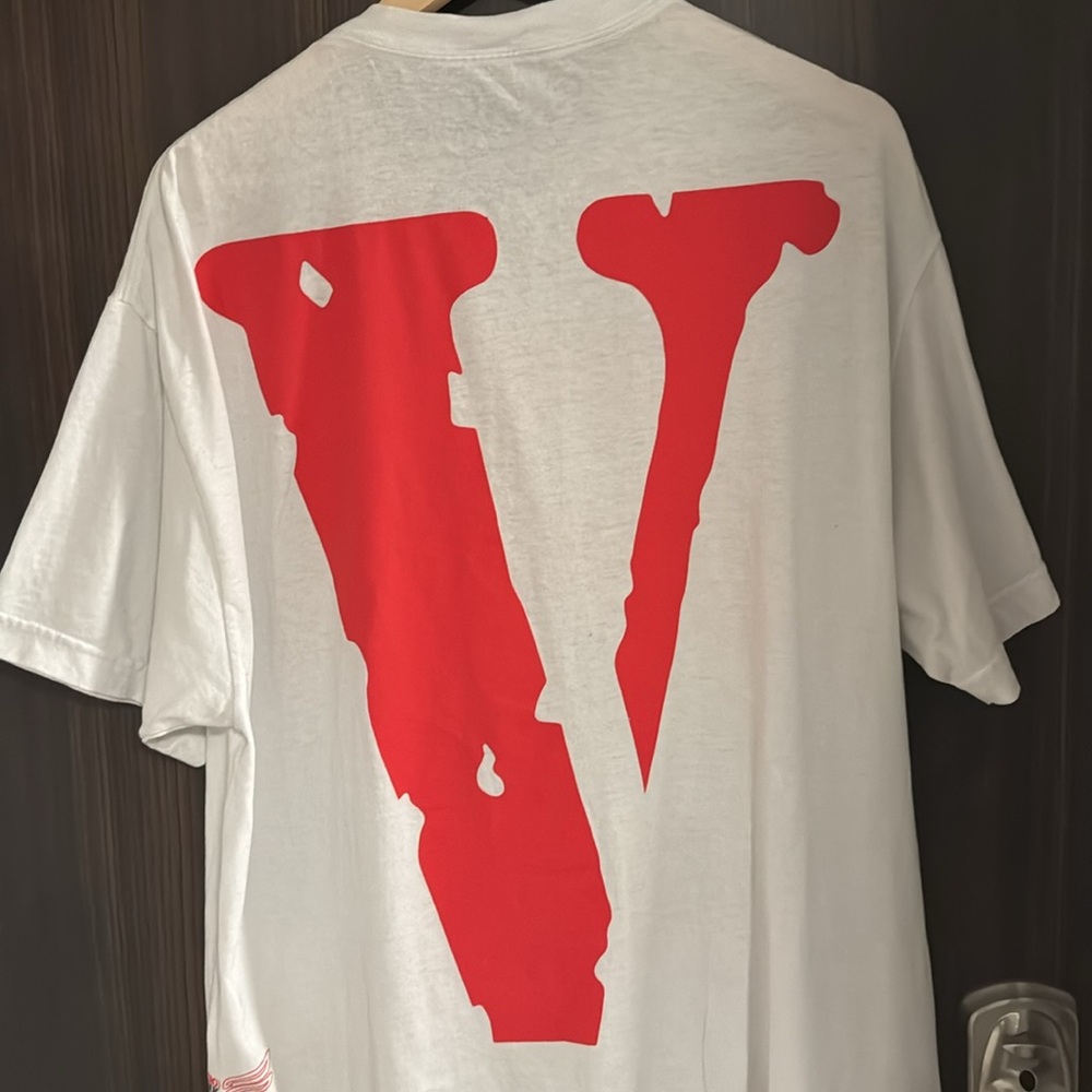 VLONE X NAV White tee